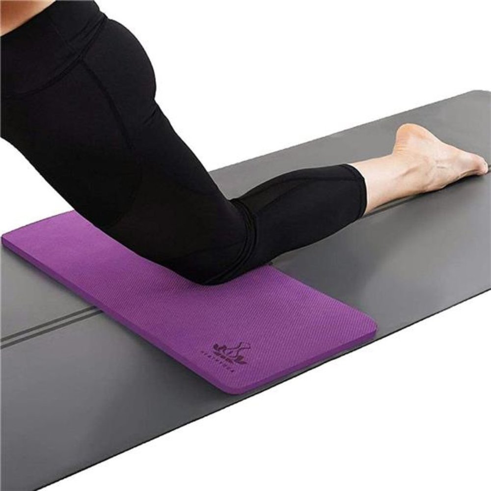 Yoga Knee Pad by Heathyoga, Great for Knees and Elbows While Doing Yoga